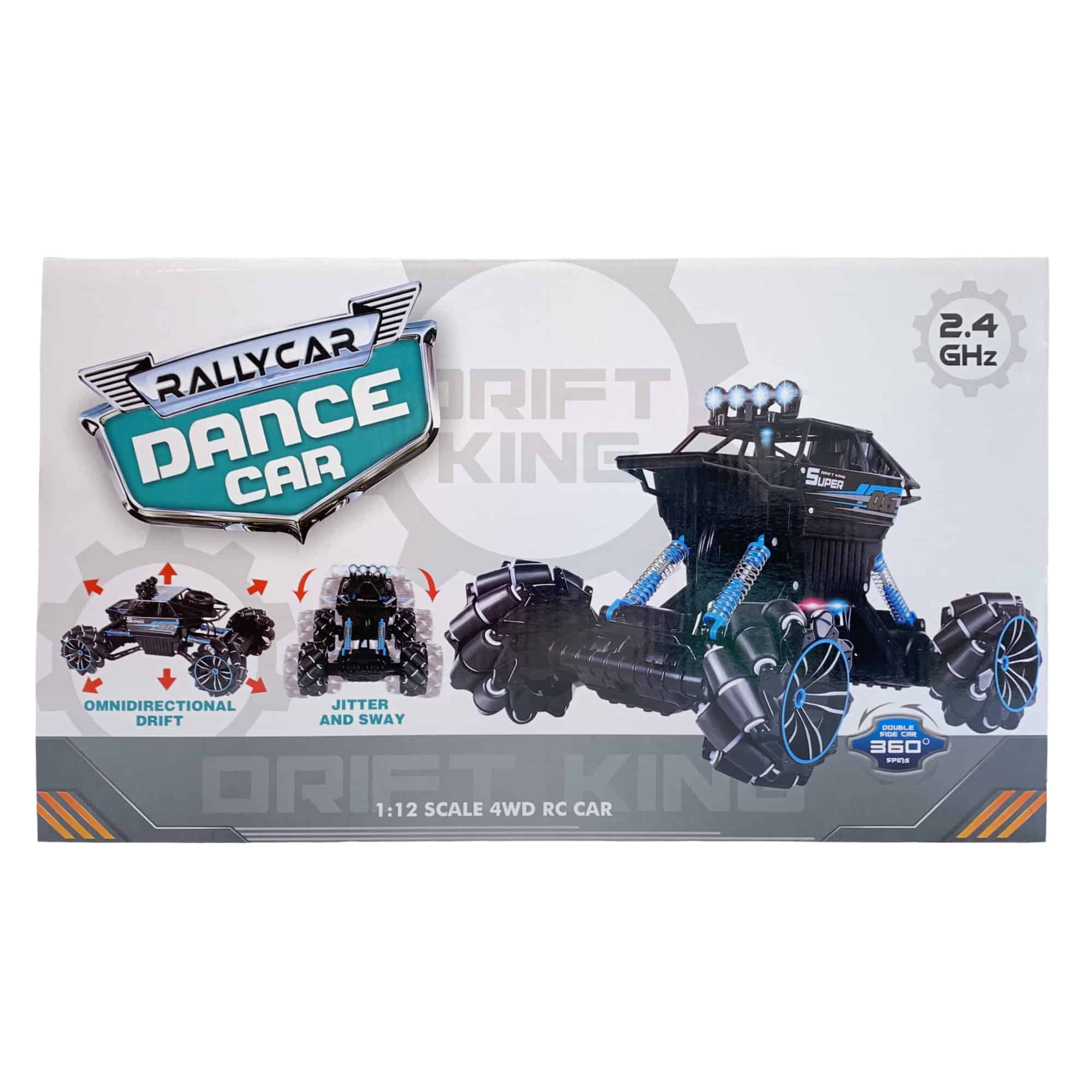 4WD Drift Rally RC Car - GT93936 - Box Back 4WD Drift Rally RC Car - GT93936 - Box Back