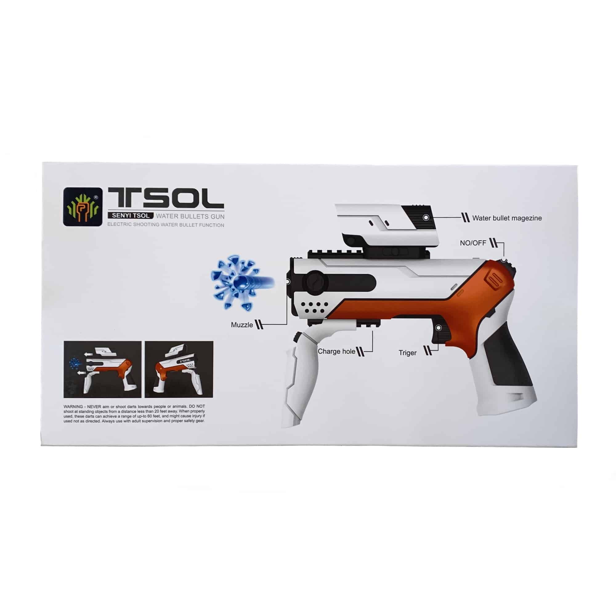 TSOL Gel Blaster - GT78659 - Box Back TSOL Gel Blaster - GT78659 - Box Back
